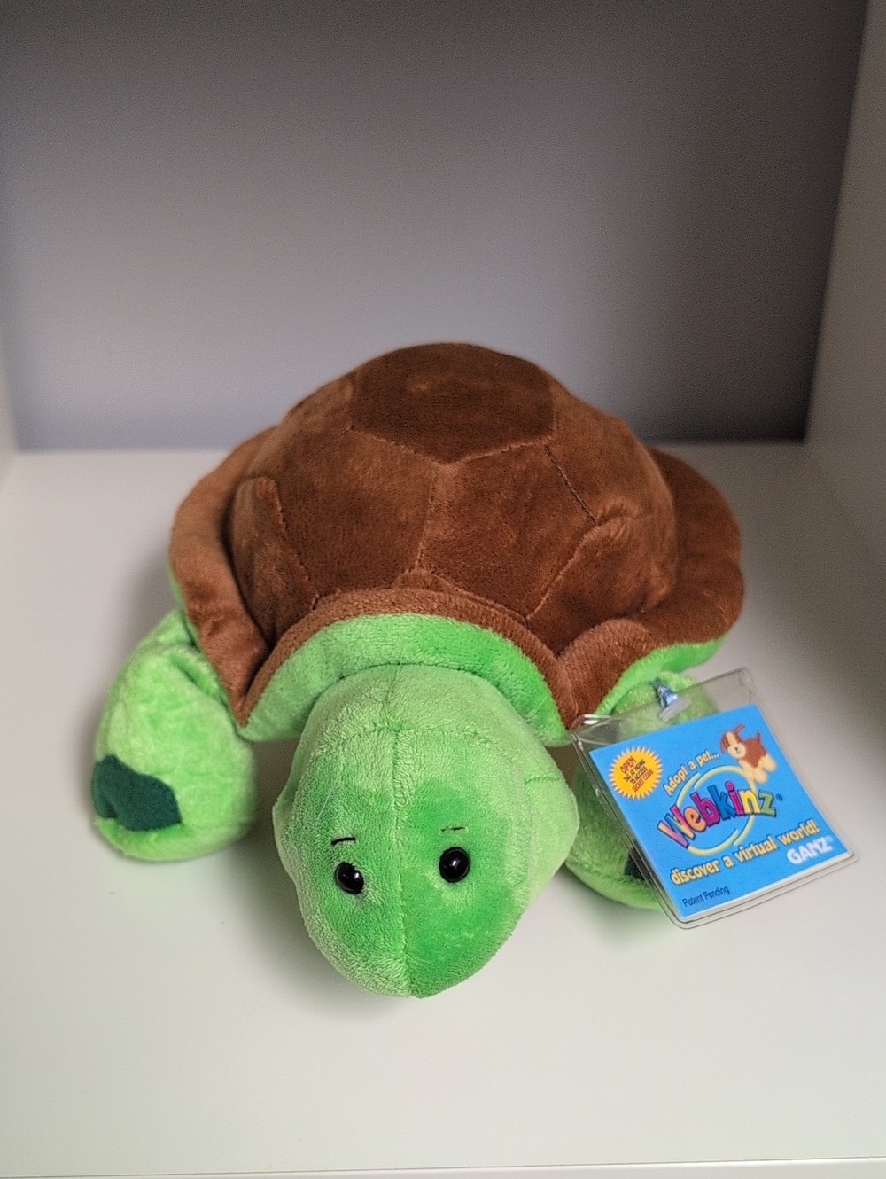 ❤️NWT❤️ Webkinz Turtle Sealed Code New Plushie GANZ Y2K Collectible Plush 9"